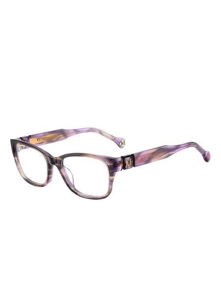  Carolina Herrera Square-frame Glasses - Purple 