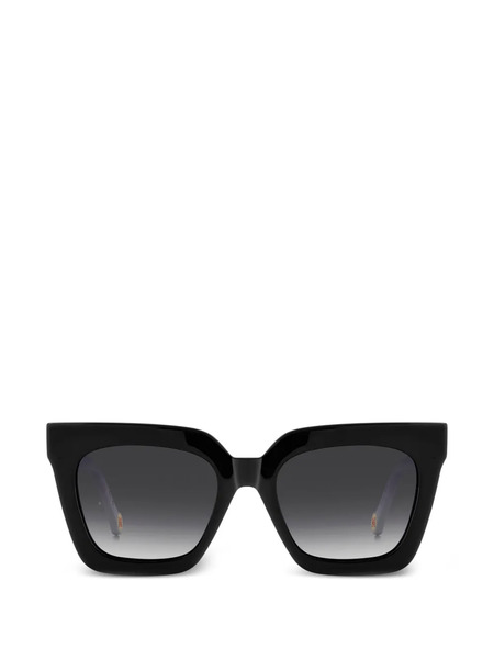  Carolina Herrera Square-frame Logo Glasses - Black 