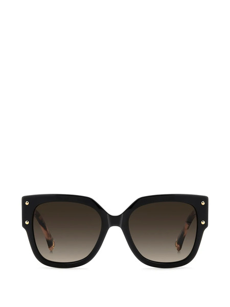  Carolina Herrera Studded Square-frame Sunglasses - Black 