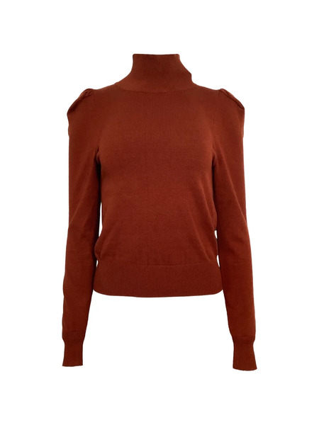  Caroline Constas Ivy High-neck Top - Brown 