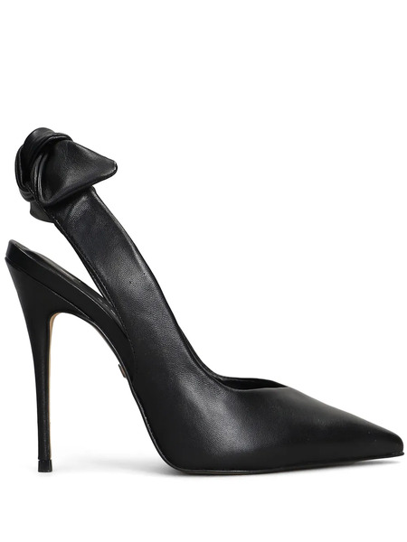  Carrano 110mm Leather Pumps - Black 