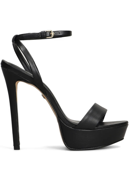  Carrano 140mm Leather Sandals - Black 