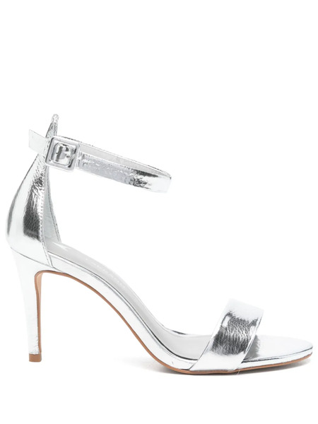  Carrano 90mm Leather Sandals - Silver 
