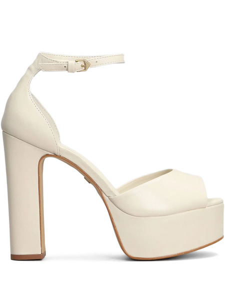  Carrano 130mm Leather Sandals - White 
