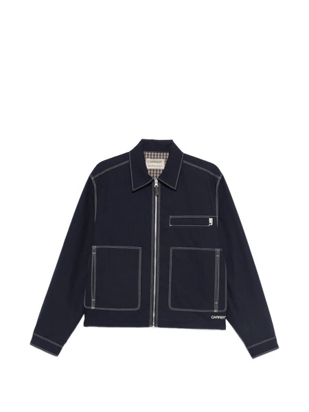  Carrer Bay Zip-up Shirt Jacket - Blue 