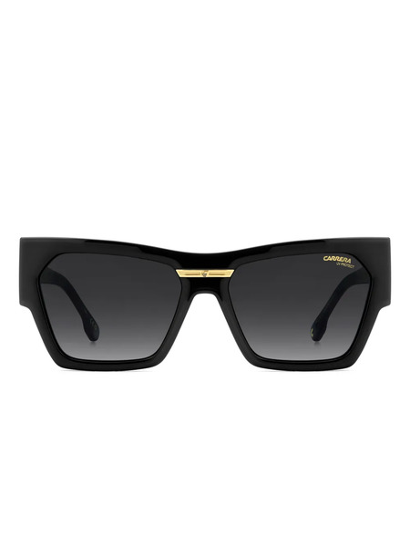  Carrera Geometric-frame Sunglasses - Black 