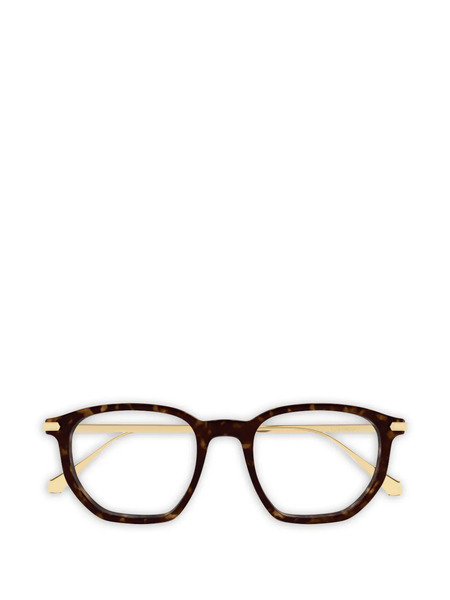  Cartier Eyewear Browline Glasses - Brown 