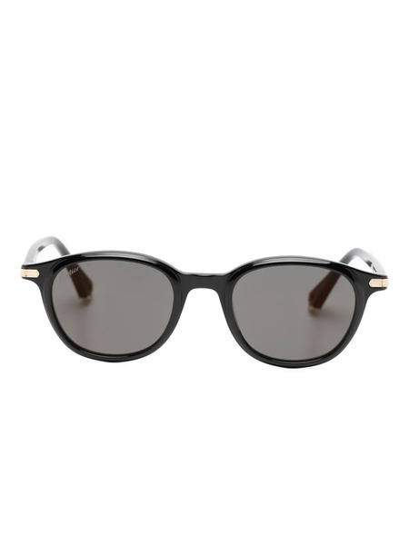  Cartier Eyewear Square-frame Sunglasses - Black 