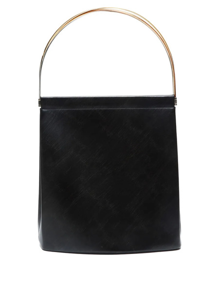  Cartier 1990-2000s Trinity Handle Tote Bag - Black 