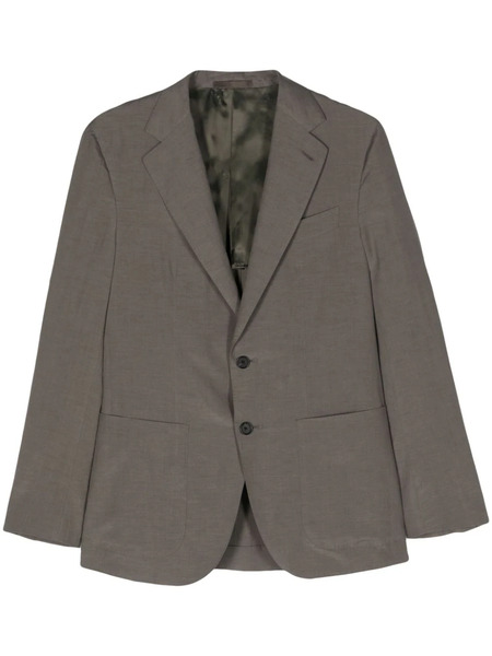  Caruso Aida Single-breasted Blazer - Green 