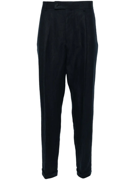  Caruso Armide Linen Trousers - Blue 