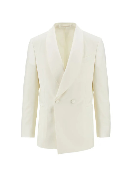  Caruso Double-breasted Blazer - Neutrals 