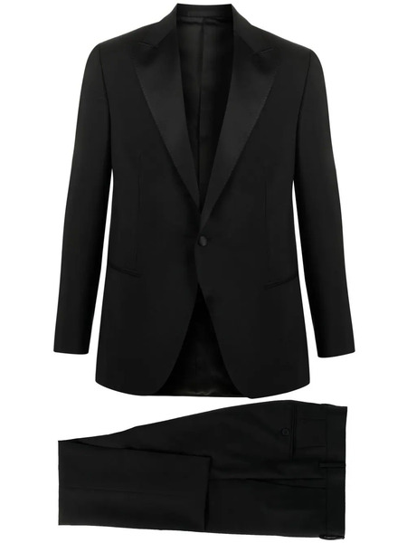  Caruso Two-piece Tailored Suit - Black 