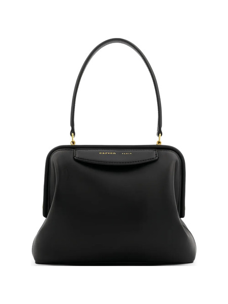  Carven Mini Carmen Leather Tote Bag - Black 