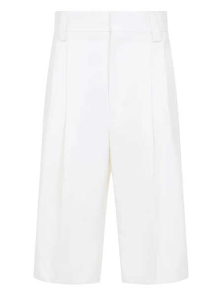  Carven Pleated Shorts - White 