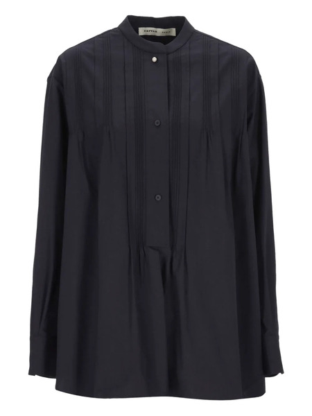  Carven Pleated Top - Blue 