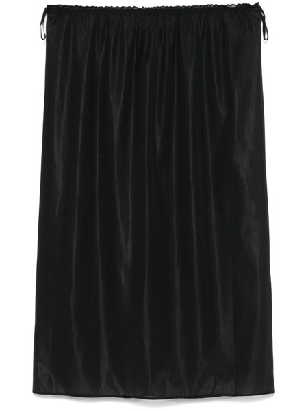  Carven Semi-sheer Midi Skirt - Black 
