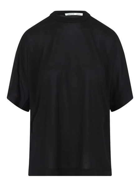  Carven Silk T-shirt - Black 