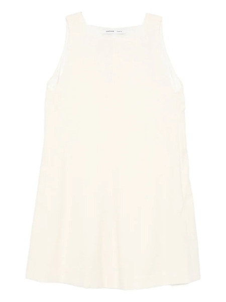  Carven Sleeveless Round-neck Dress - Neutrals 