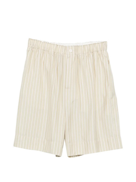  Carven Striped-pattern Shorts - Neutrals 
