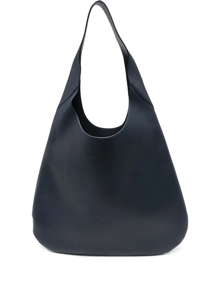  Carven Tommaso Leather Shoulder Bag - Blue 