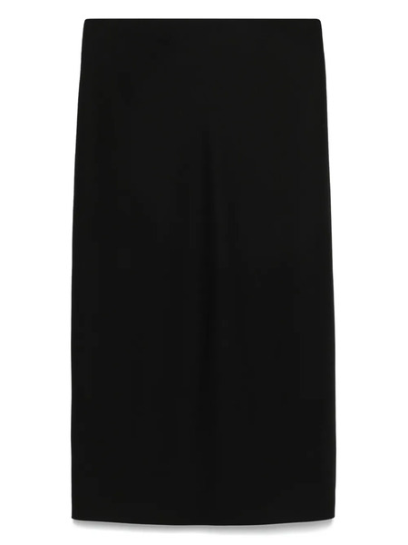  Carven Wool Maxi Skirt - Black 