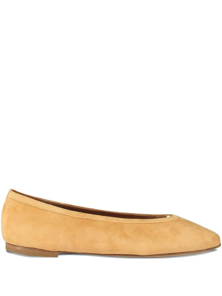  Casa Isota Dafne Pointed Toe Ballet Flats - Neutrals 