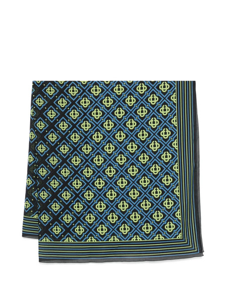  Casablanca Degrade Monogram Kaftan - Black 
