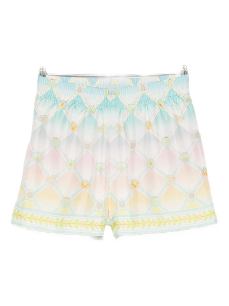  Casablanca Diamond-pattern Shorts - Black 