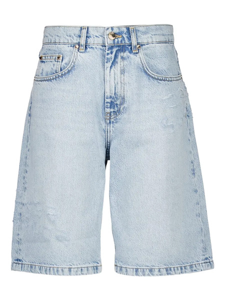  Casablanca Distressed Denim Shorts - Blue 