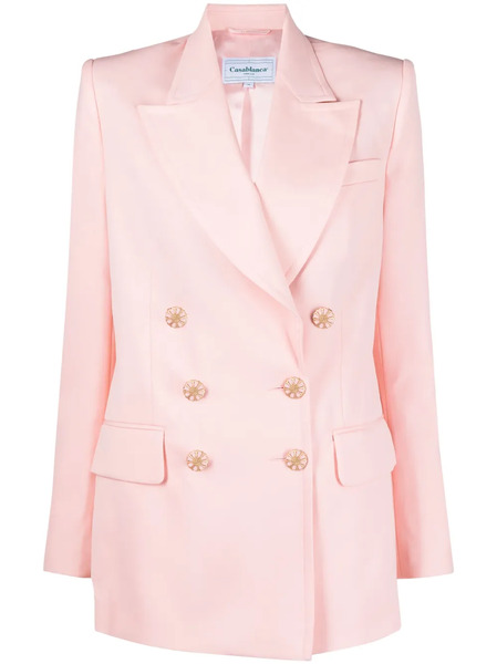  Casablanca Double-breasted Blazer - Pink 