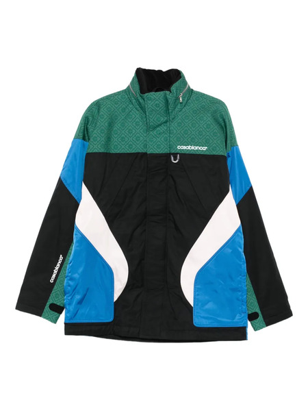  Casablanca Geometric-panel Jacket - Black 