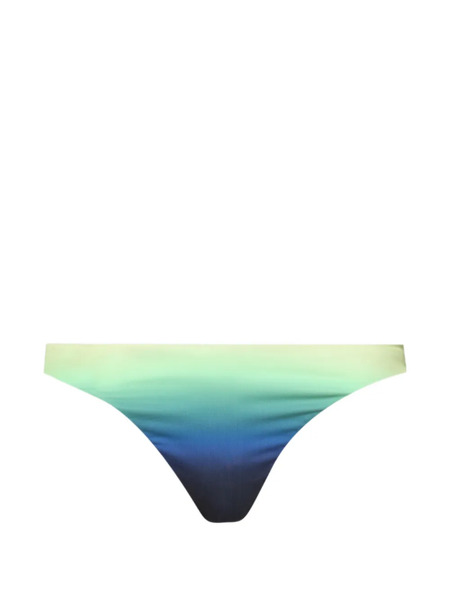  Casablanca Gradient-print Bikini Bottoms - Blue 