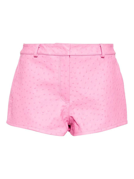  Casablanca Leather Shorts - Pink 
