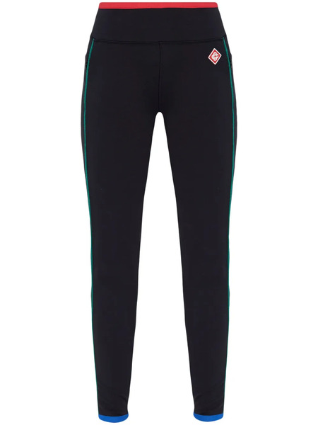  Casablanca Logo-patch Leggings - Black 