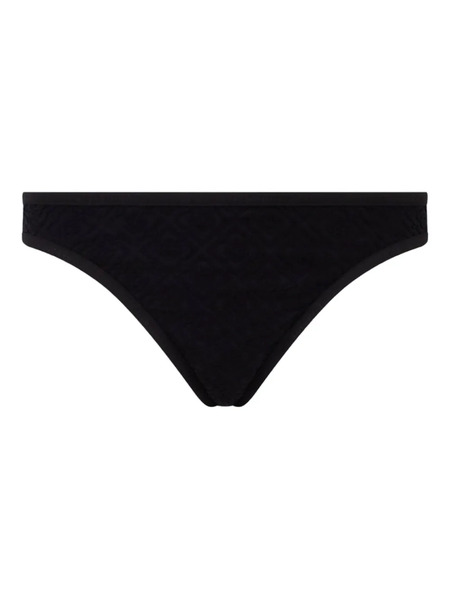  Casablanca Monogram Bikini Bottom - Black 