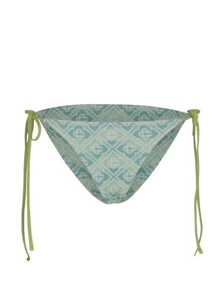  Casablanca Monogram Tie Side Bottoms - Green 