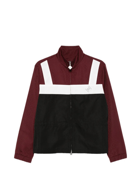 Casablanca Monogram Zip Jacket - Red 