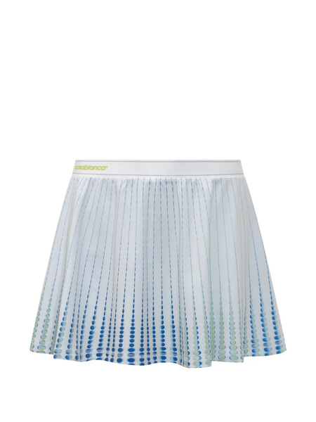  Casablanca Printed Mini Skirt - White 