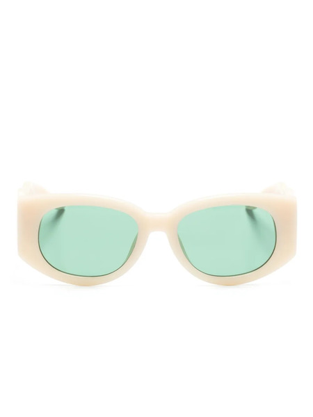  Casablanca The Memphis Rectangle-frame Sunglasses - Neutrals 