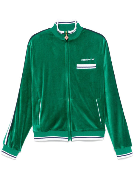  Casablanca Velour Jacket - Green 