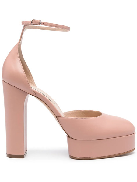  Casadei Betty 120mm Pumps - Pink 