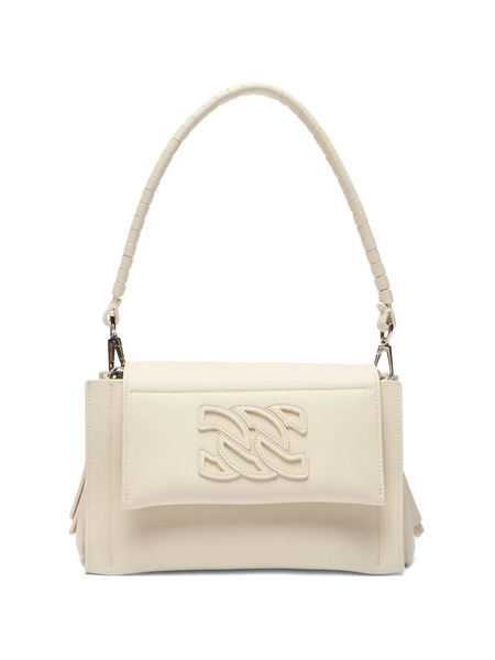  Casadei Brera Logo-detail Shoulder Bag - Neutrals 