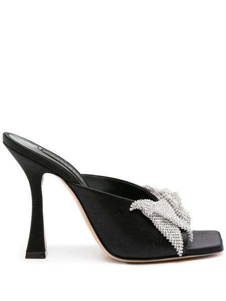  Casadei Butterfly Geraldine Sandals - Black 