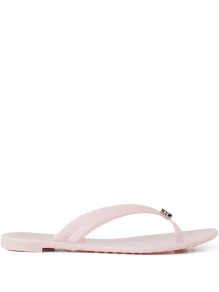  Casadei Embellished Flip-flops - Pink 