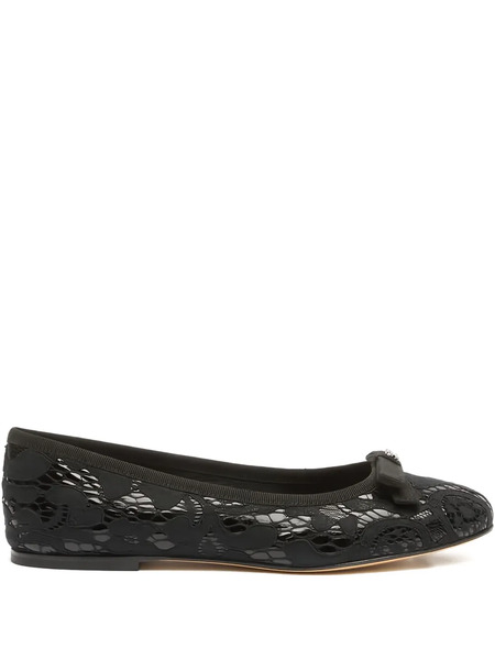  Casadei Liberty Ballet Flats - Black 