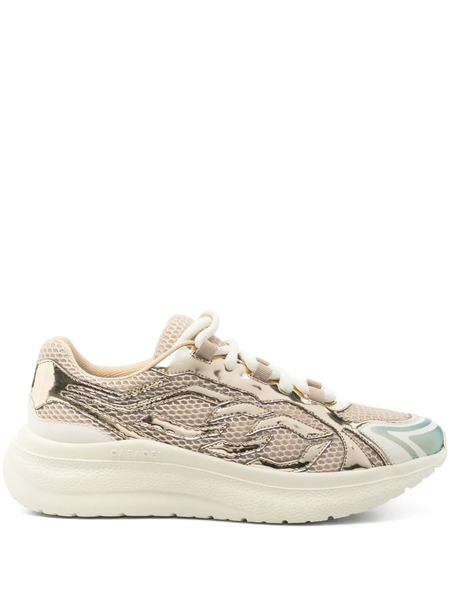 Casadei Mesh Sneakers - Gold 