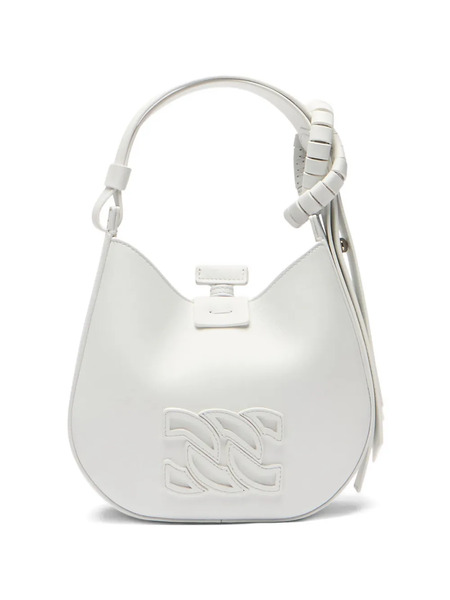  Casadei Mini Vandome Tote Bag - White 