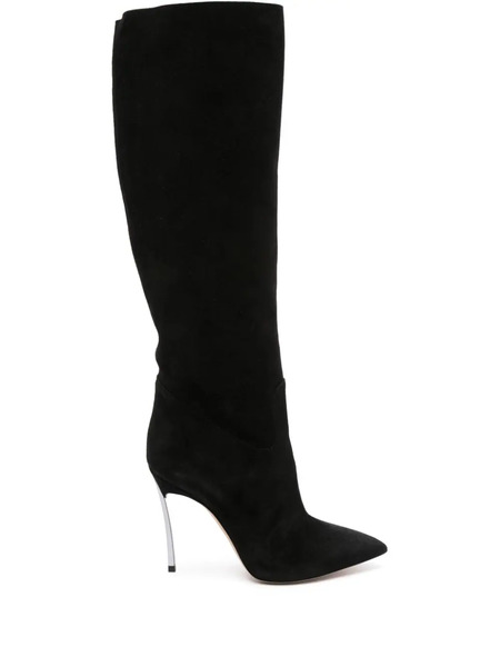  Casadei 100mm Blade Boots - Black 