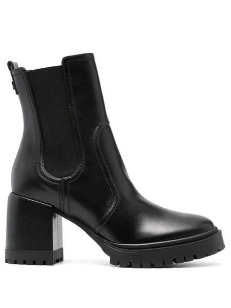 Casadei 70mm Maxxi Boots - Black 